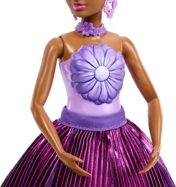 Barbie Kwiatowa niespodz.Stokrotka JMF56 JMF58