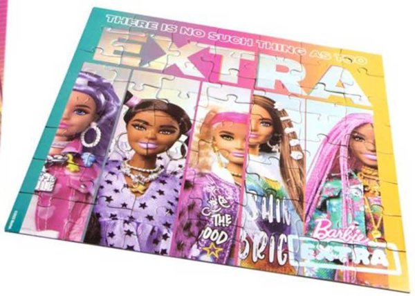 Barbie puzzle holograficzne 56el.
