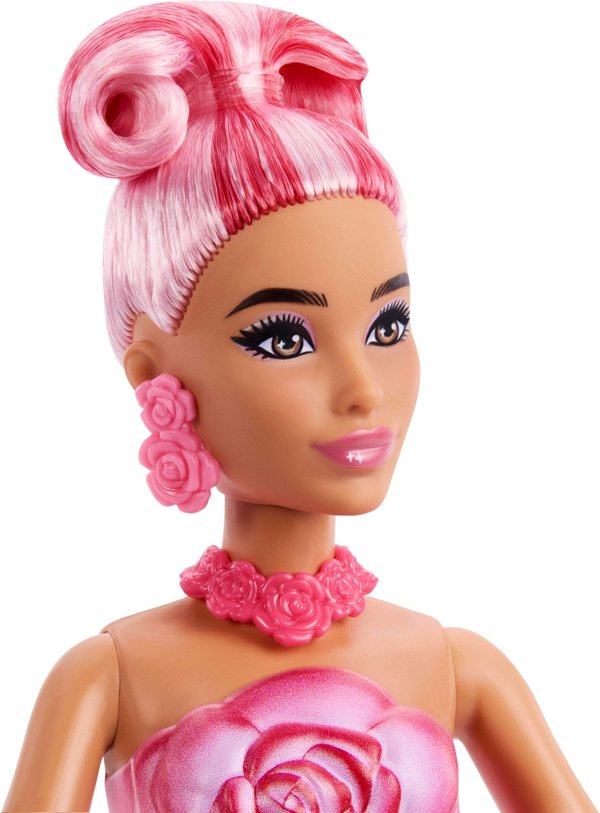 Barbie Λουλουδένια έκπληξη με κόκκινο τριαντάφυλλο JMF56 JFM59