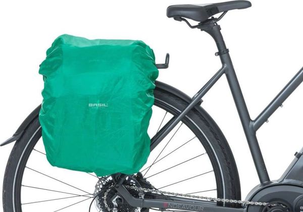 Basil Διπλή Τσάντα Ποδηλάτου Discovery M, 18L, Μαύρη, Πολυεστέρας