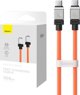 Baseus cable CoolPlay USB-C - USB-C 1m 100W orange