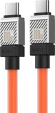 Baseus cable CoolPlay USB-C - USB-C 1m 100W orange