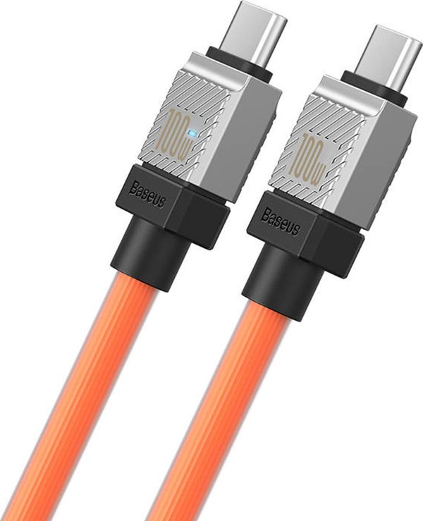 Baseus cable CoolPlay USB-C - USB-C 1m 100W orange