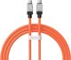 Baseus cable CoolPlay USB-C - USB-C 1m 100W orange