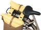 Basil Vive Διπλή Τσάντα Ποδηλάτου 28-35L με Universal Bridge System – Sand/Yellow