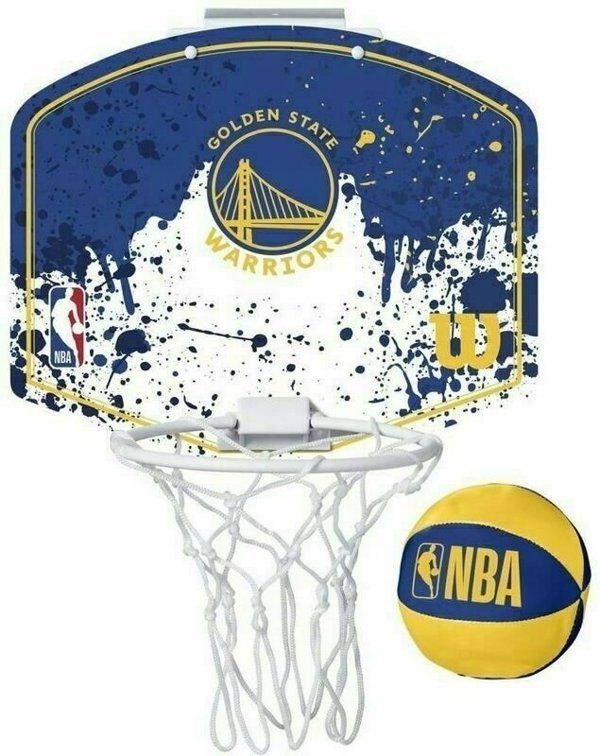 Basketbola groza komplekts NBA MINI-HOOP  GS WARRIORS