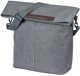 Basil City Shopper Τσάντα Ποδηλάτου Μονή 14-16L, MIK Hooks, Grey Melee