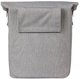 Basil City Shopper Τσάντα Ποδηλάτου Μονή 14-16L, MIK Hooks, Grey Melee