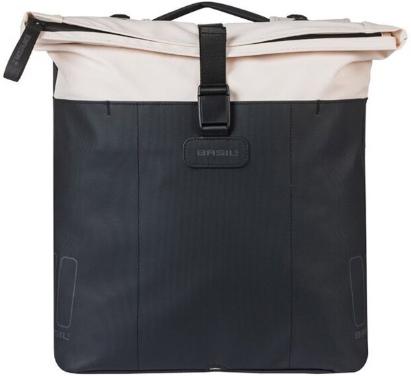 Basil Vive Διπλή Τσάντα Ποδηλάτου 28-35L με MIK System - Off-White/Black