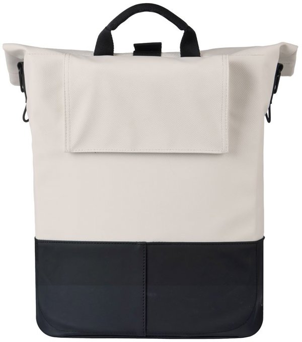 Basil Cove Τσάντα Ποδηλάτου Single 14-16L, MIK Hooks, Off-White/Black