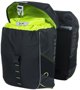 Basil Miles Διπλή Τσάντα Ποδηλάτου, MIK System, 34L, 100% Αδιάβροχη, Black Lime