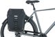 Basil Miles Διπλή Τσάντα Ποδηλάτου, MIK System, 34L, 100% Αδιάβροχη, Black Lime