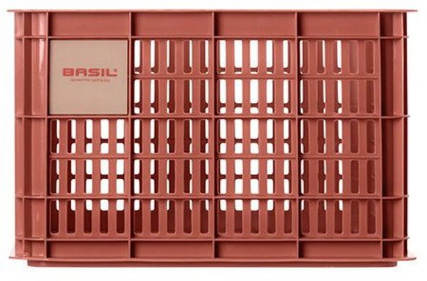 Basil Καλάθι για τιμόνι/σχάρα BASIL BICYCLE CRATE M, 29.5L, terra red