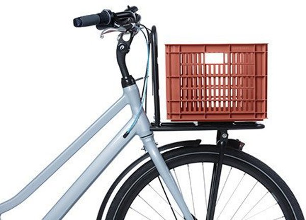 Basil Καλάθι για τιμόνι/σχάρα BASIL BICYCLE CRATE M, 29.5L, terra red