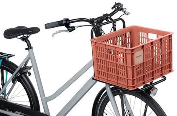 Basil Καλάθι για τιμόνι/σχάρα BASIL BICYCLE CRATE M, 29.5L, terra red