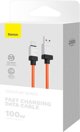 Baseus cable CoolPlay USB - USB-C 2m 100W orange