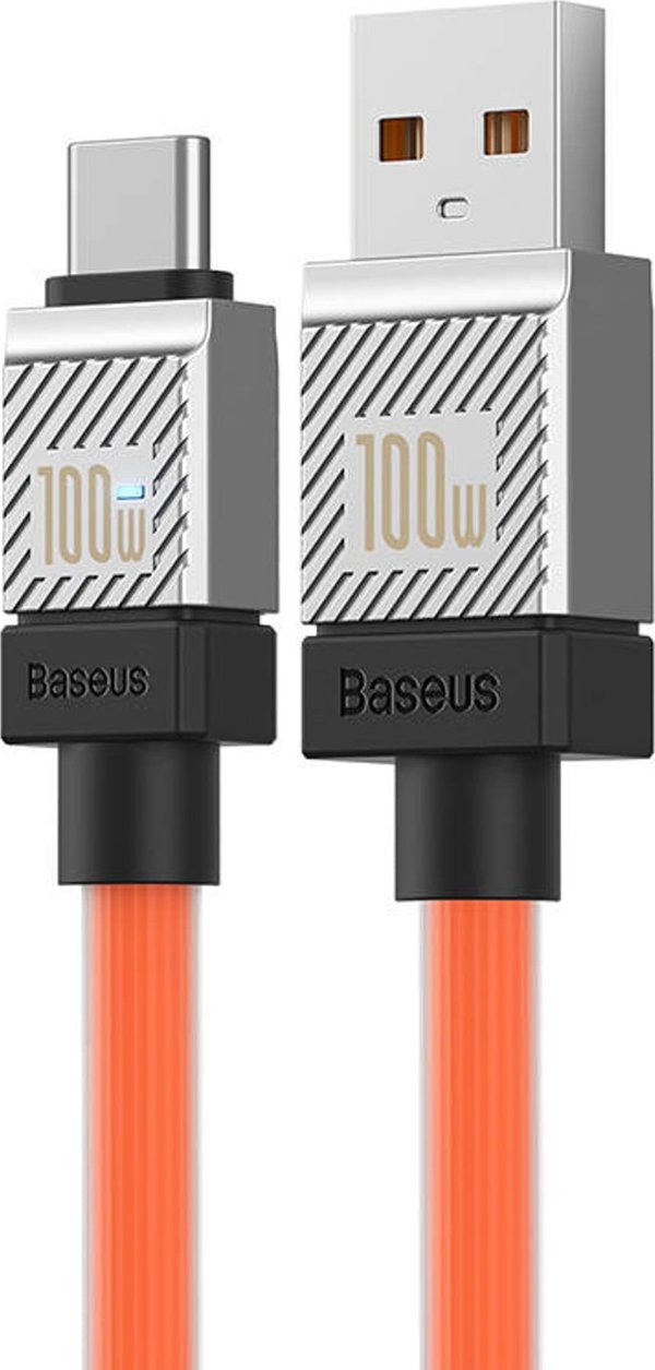 Baseus cable CoolPlay USB - USB-C 2m 100W orange