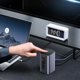 Baseus Air Spacemate 12w1 USB-C | 2xHDMI 4K@60Hz | 2xUSB-C 10Gb/s | 2xUSB-A 5Gb/s | 2xUSB-A (480Mb/s) |RJ45 | SD/microSD | 3.0 USB-C (PD) - szara