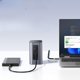 Baseus Air Spacemate 12w1 USB-C | 2xHDMI 4K@60Hz | 2xUSB-C 10Gb/s | 2xUSB-A 5Gb/s | 2xUSB-A (480Mb/s) |RJ45 | SD/microSD | 3.0 USB-C (PD) - szara