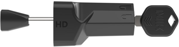Basil MIK HD Hooks Lock Pin, Πείρος Ασφάλισης με Κλειδαριά για Σύστημα MIK, για Τσάντες και Θήκες Ποδηλάτου