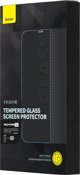 Tempered Glass Baseus Privacy 0.3mm με πλαίσιο εγκατάστασης για Apple iPhone 14 Pro