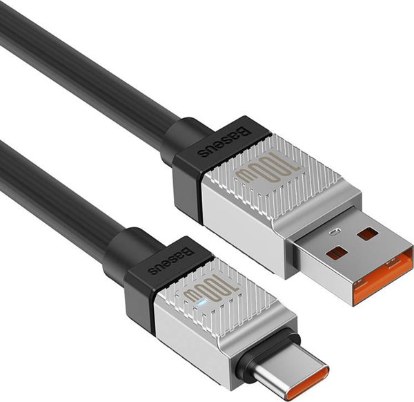 Baseus cable CoolPlay USB - USB-C 1m 100W black