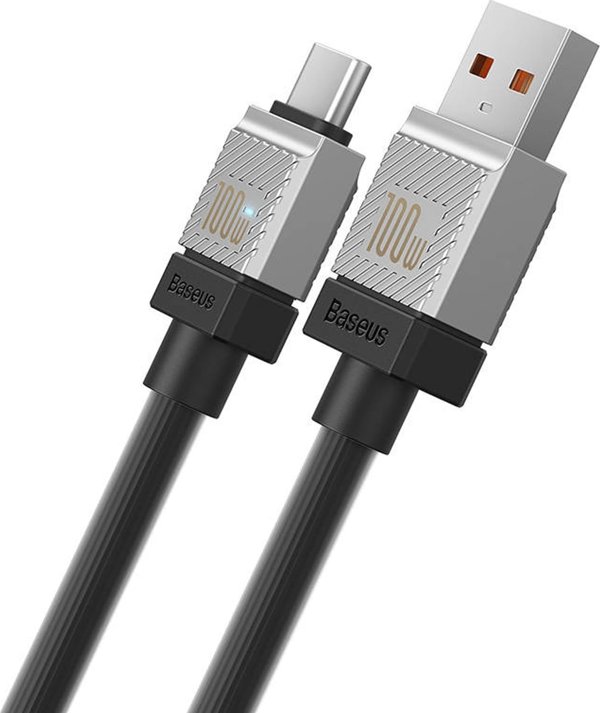 Baseus cable CoolPlay USB - USB-C 1m 100W black