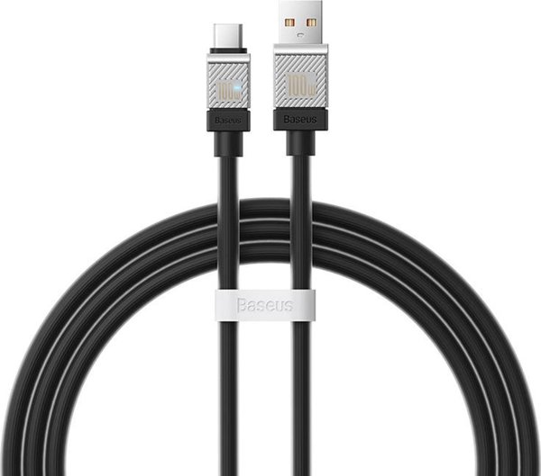 Baseus cable CoolPlay USB - USB-C 1m 100W black