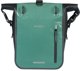 Basil Rivo M Single Pannier Bag, Τσάντα Σχάρας Ποδηλάτου 12-15L, MIK Hooks System, Silvergreen/Black