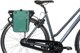 Basil Rivo M Single Pannier Bag, Τσάντα Σχάρας Ποδηλάτου 12-15L, MIK Hooks System, Silvergreen/Black