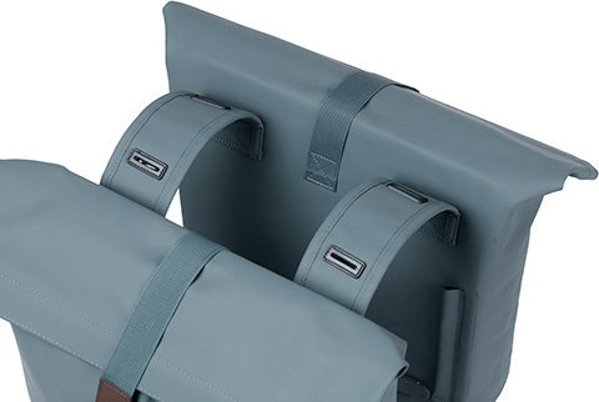 Basil Sakwa City Double Pannier Bag, Διπλή Τσάντα Ποδηλάτου, 28-32L, Γραφίτης Μπλε