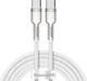 Baseus cable Cafule Metal PD USB-C - USB-C 2,0 m white 100W