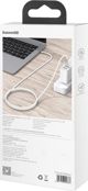 Baseus cable Cafule Metal PD USB-C - USB-C 2,0 m white 100W