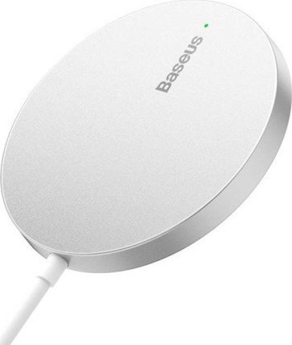 Baseus wireless charger Simple Mini 3 15W silver magnetic