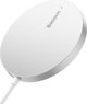 Baseus wireless charger Simple Mini 3 15W silver magnetic