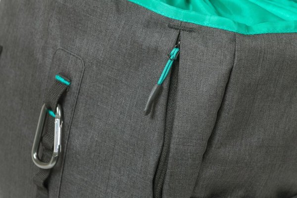 Basil Discovery 365D Single Pannier Bag, Τσάντα Ποδηλάτου, 9L, Σύστημα MIK Hooks, Μαύρο Melange
