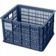 Basil Bicycle Crate M Καλάθι Ποδηλάτου για Πορτ-Μπαγκάζ, 29.5L, Ανακυκλωμένο Συνθετικό, Bluestone