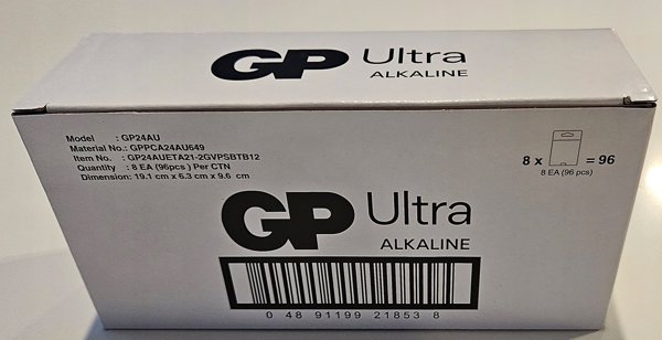 Bateria GP Ultra Alkaline AAA LR03 bl/12