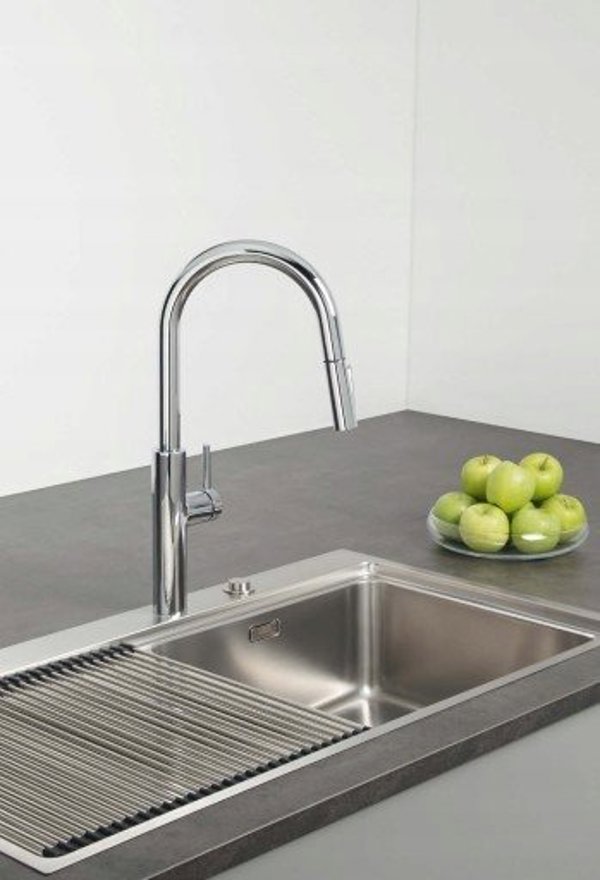 Bateria kuchenna Franke Bateria Franke Pescara Slide-In L 115.0538.940 chrom