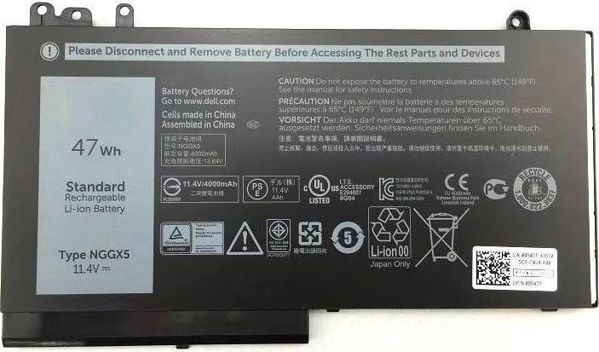 Bateria Dell Bateria do Dell Latitude E, 47Wh (451-BBUM)