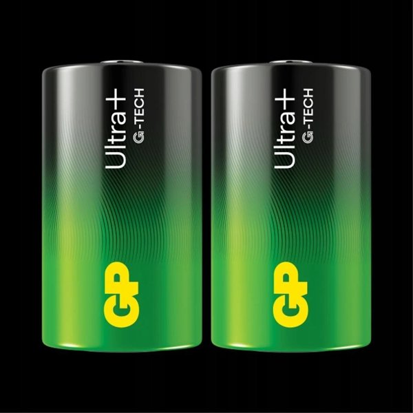 Μπαταρία, GP Ultra Plus, Αλκαλική, D