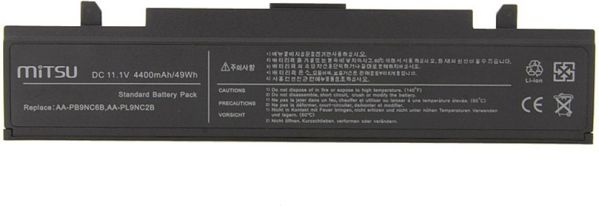 Μπαταρία Laptop Mitsu για Samsung R460, R519, 4400 mAh, 11.1V (BC/SA-R519)