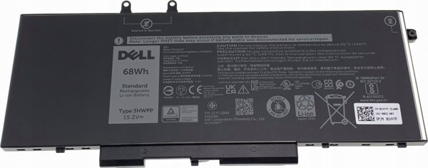 Μπαταρία Laptop Dell 3HWPP 68Wh, 4-Cell, Συμβατή με Laptop Dell