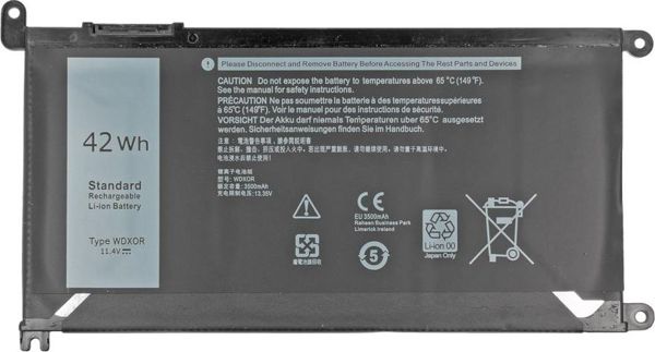 Mitsu Μπαταρία Laptop για Dell Vostro 14 και Inspiron 15 (BC/DE-17) - Συμβατή Μπαταρία Υψηλής Απόδοσης