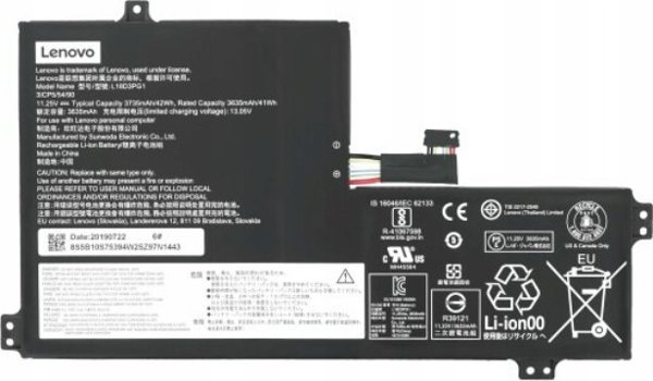 Μπαταρία Lenovo N25 SD/C L18D3PG1 11.25V42Wh3c