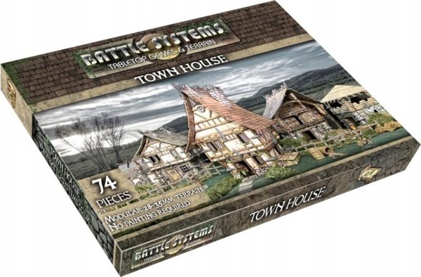 Battle Systems Ltd Terrain Σετ Κτιρίου Πόλης - BattleSystems City House - Πλαστικό Σκηνικό Επιτραπέζιου Παιχνιδιού