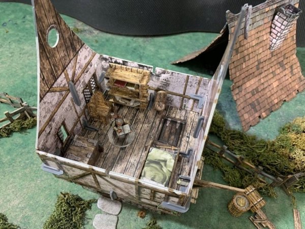 Battle Systems Ltd Terrain Σετ Κτιρίου Πόλης - BattleSystems City House - Πλαστικό Σκηνικό Επιτραπέζιου Παιχνιδιού