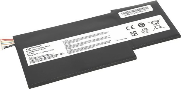 Bateria Movano Bateria BTY-M6K MS-17B4 do MSI GS63VR GS73 GF75
