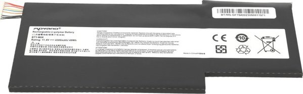 Bateria Movano Bateria BTY-M6K MS-17B4 do MSI GS63VR GS73 GF75