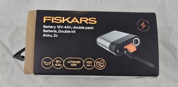 BATTERY FISKARS 2X12V-4AH